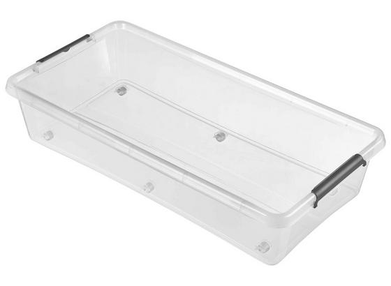 Box mit Deckel Lars 35 Liter - Transparent, Basics, Kunststoff (76/39/16cm) Box mit Deckel Lars 35 Liter - Transparent, Basics, Kunststoff (76/39/16cm)