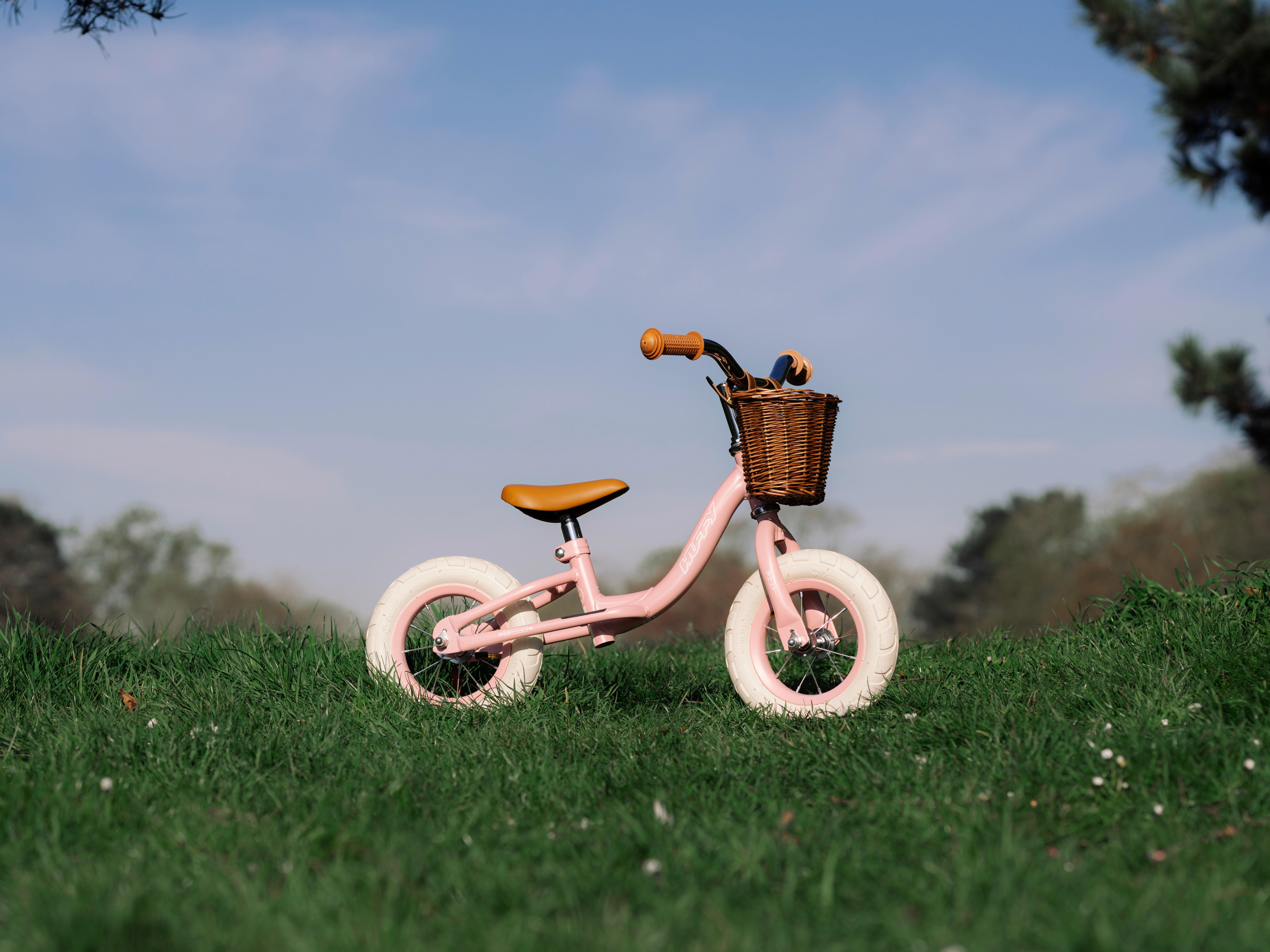 Kinderfahrrad Vintage Pink, 10 Zoll - Pink, Basics, Metall (46.5/54/75cm)