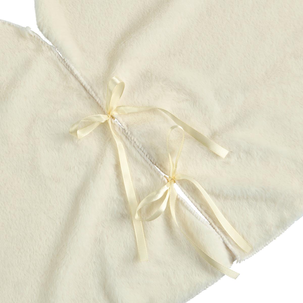 DEČKA K VÁNOČNÍMU STROMEČKU SVEN - bílá, textil (90cm) - Mömax