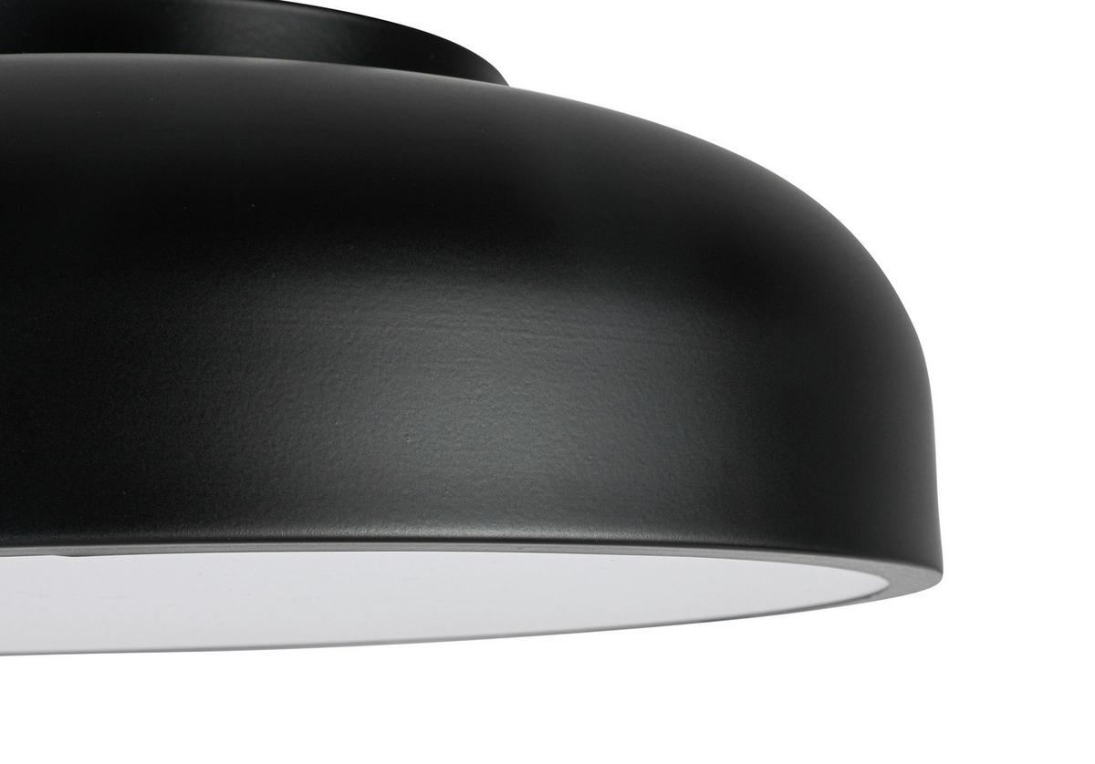 STROPNÉ LED SVIETIDLO MIKE - čierna/biela, Modern, kov/plast (35/11cm) - Mömax