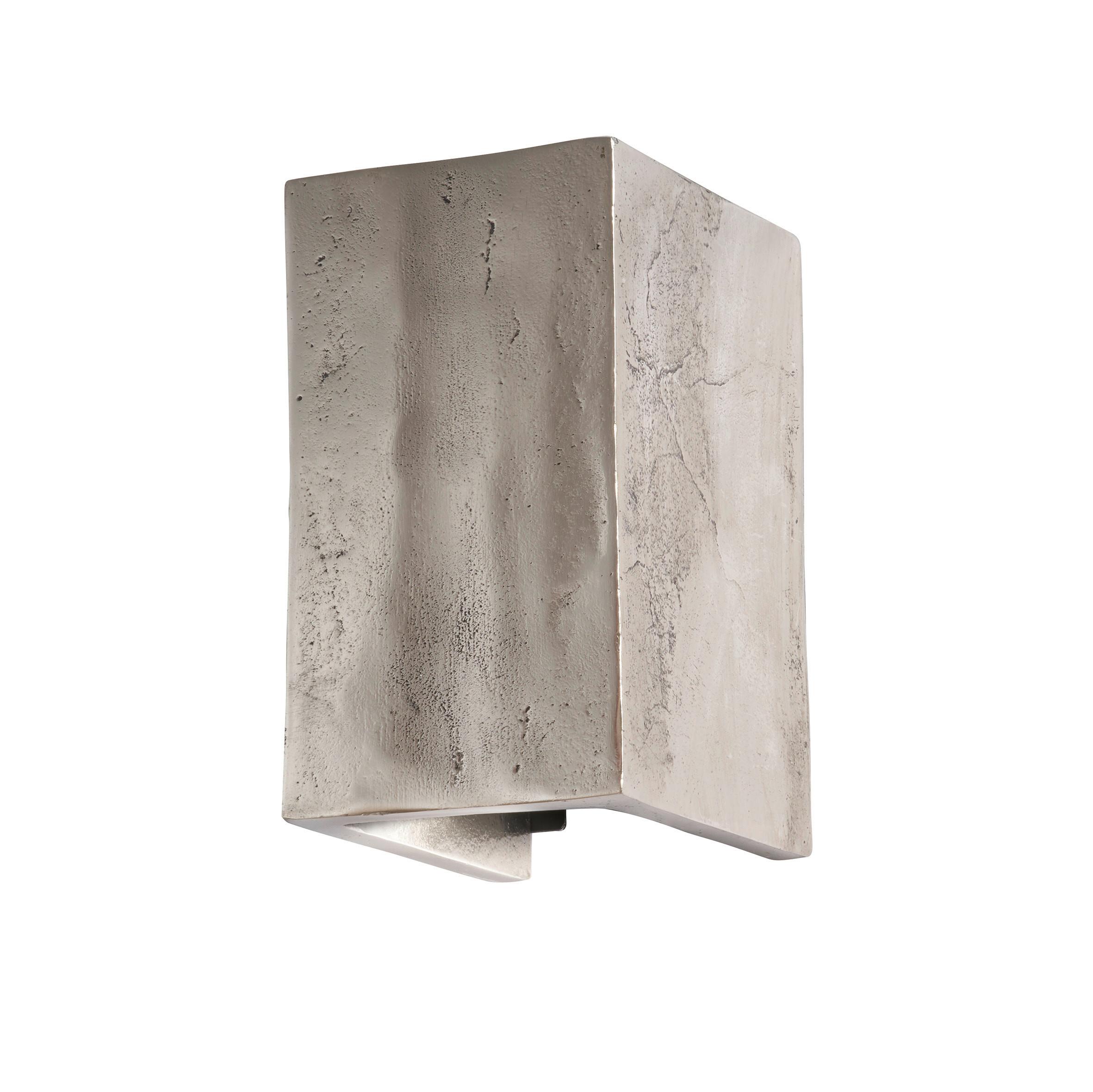 LED-Wandleuchte 30580 Cog - Nickelfarben, Design, Metall (10/11,5/18cm) - Fischer & Honsel