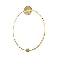 Wandleuchte Halo - Messingfarben, Trend, Metall (80/80/5cm) - MAYTONI