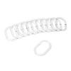 Duschvorhangringe Robbie Klar 12er-Set - Klar (5/6cm) - Modern Living