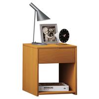 Nachtkästchen Buchefarben H: 40cm Sledo - Buchefarben, KONVENTIONELL, Holzwerkstoff (35/40/35cm) - MID.YOU