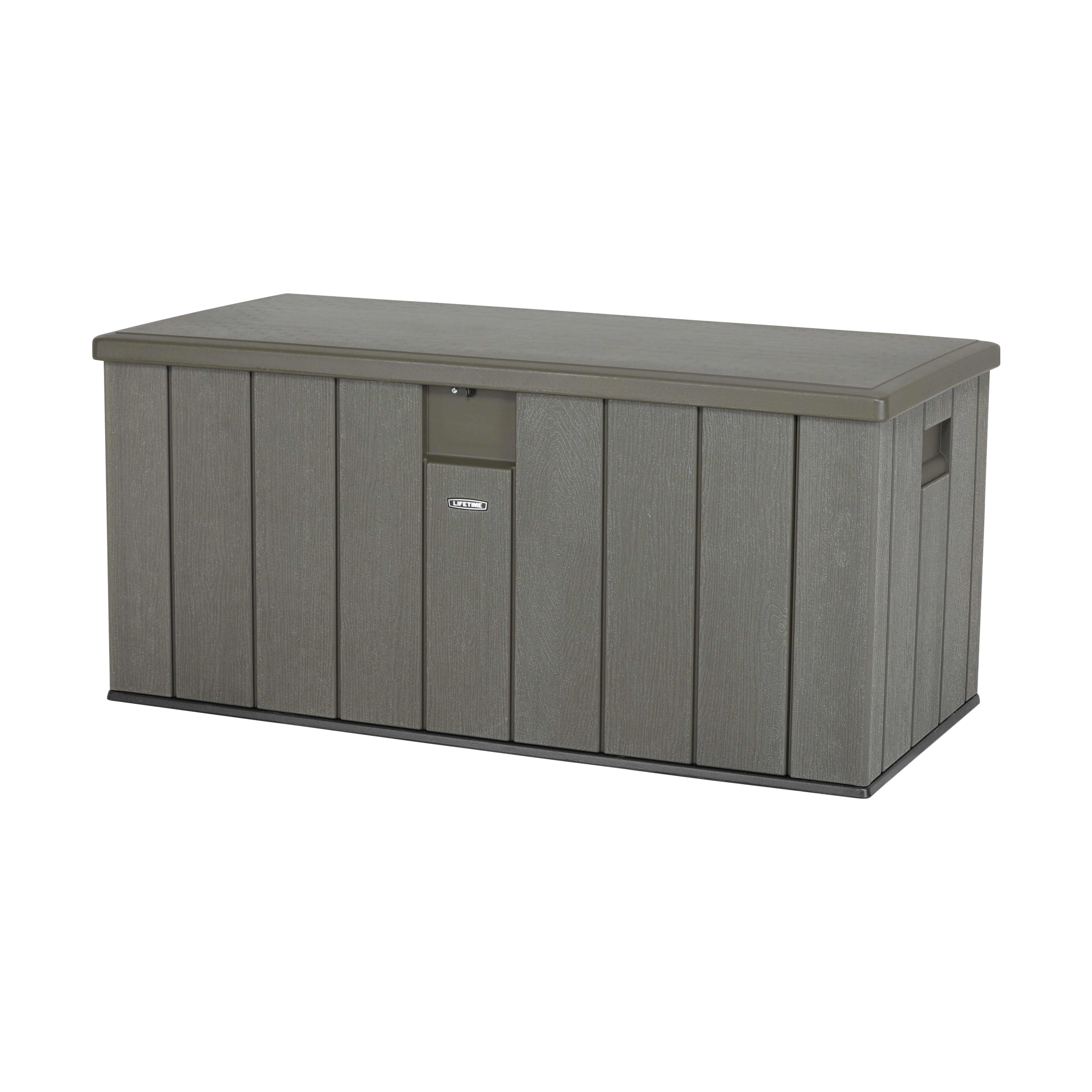 Kissenbox Wasserdicht 151x69x72 cm 570L Grau - Grau, Basics, Kunststoff (151/69/72cm)