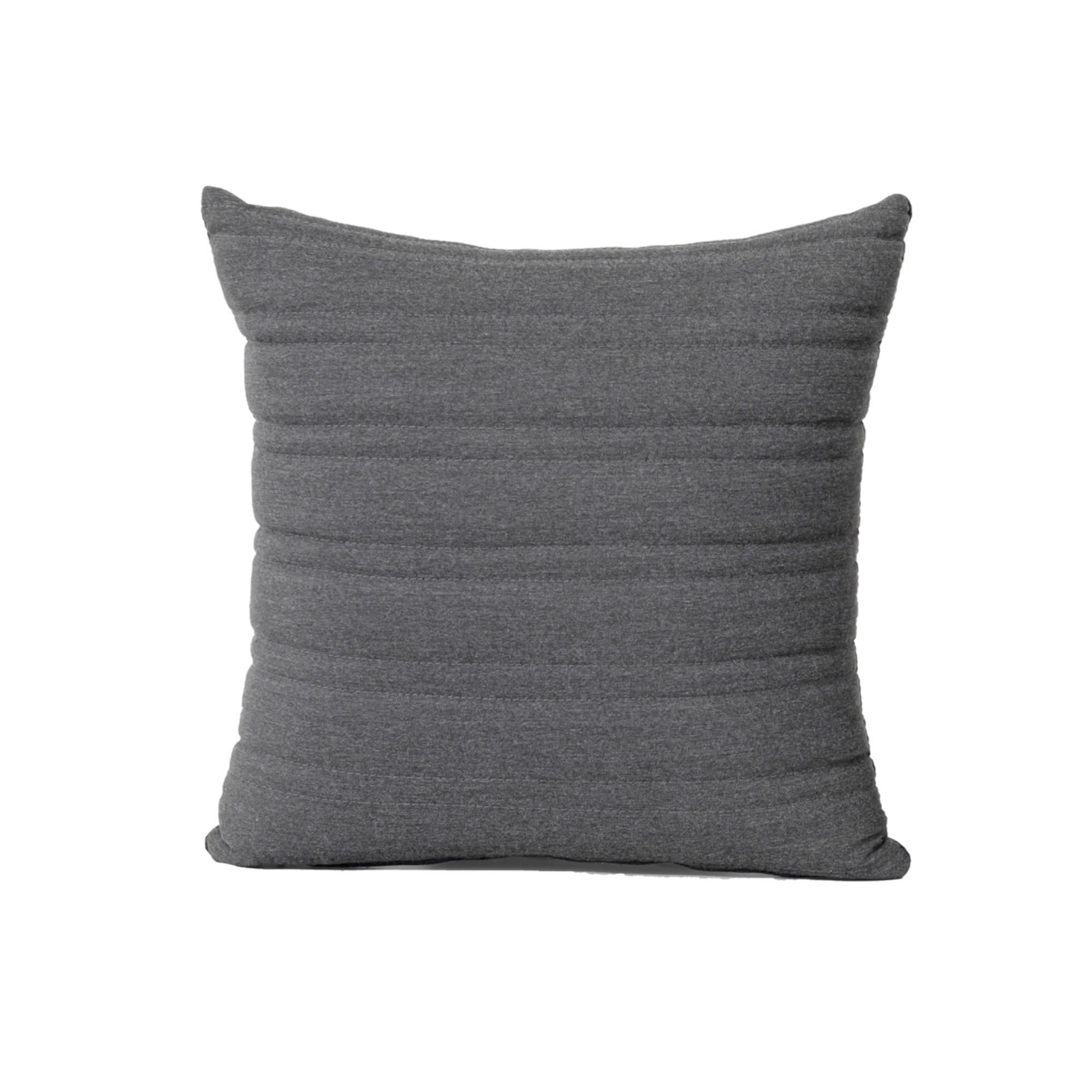OUTDOOR-KISSEN LINE - Grau, MODERN, Textil (45/45cm) - Gardenson
