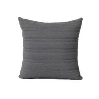 OUTDOOR-KISSEN LINE - Grau, MODERN, Textil (45/45cm) - Gardenson