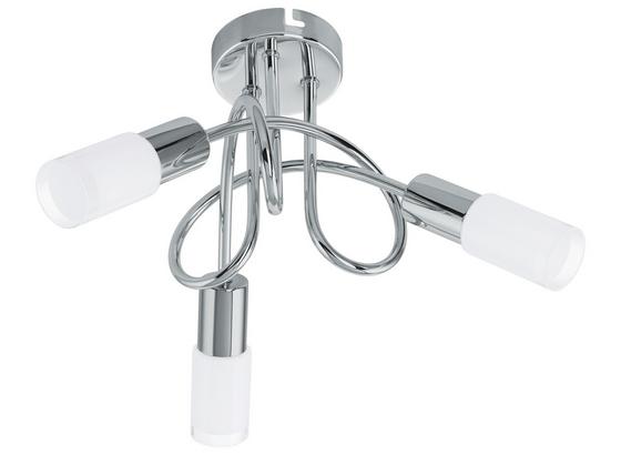 LED-Deckenleuchte Saragossa - Weiß/Nickelfarben, MODERN, Glas/Metall (45,5/23cm) LED-Deckenleuchte Saragossa - Weiß/Nickelfarben, MODERN, Glas/Metall (45,5/23cm)