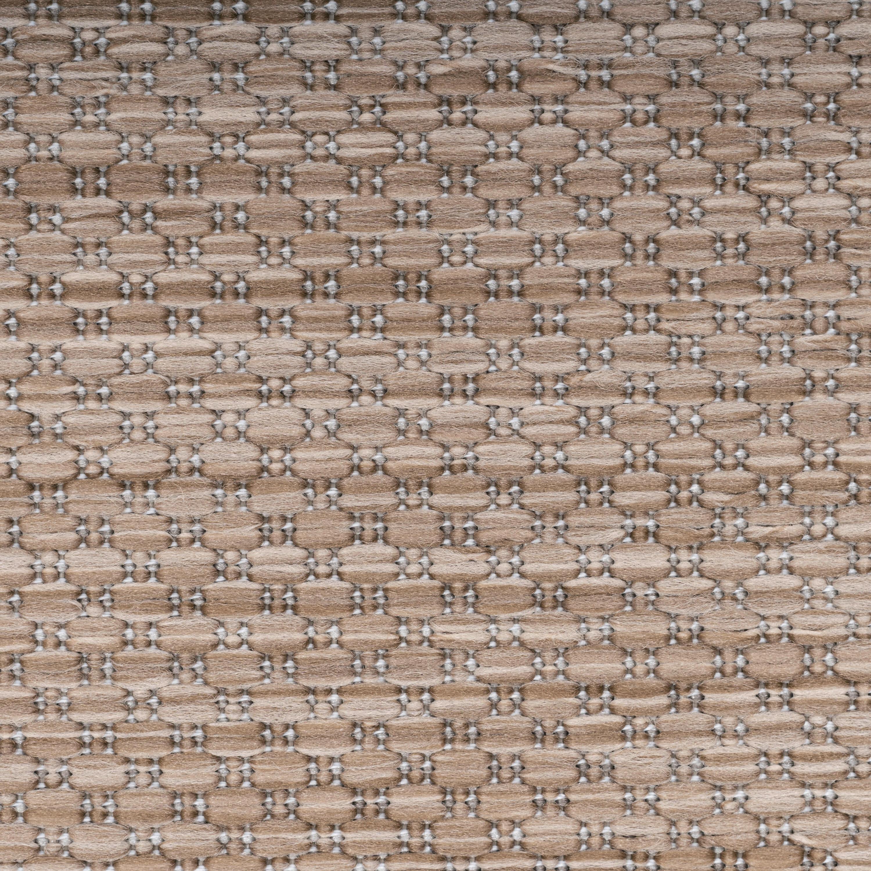 Flachwebteppich Relax - Beige, Basics, Textil (80/150cm) - Novel