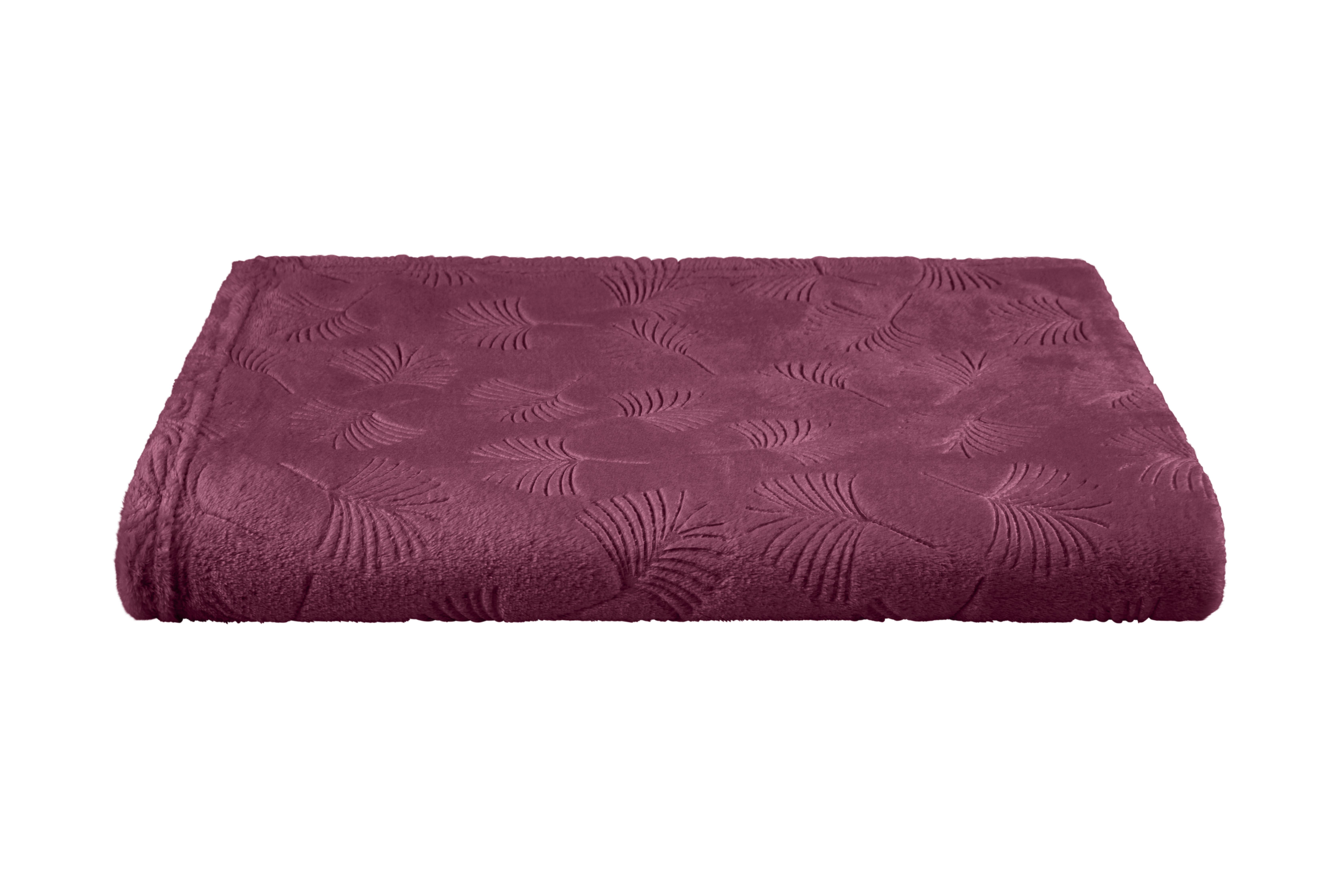 Kuscheldecke Charlotte Grün 150x200 Cm Muster - Beere, MODERN, Textil (150/200cm) - Luca Bessoni