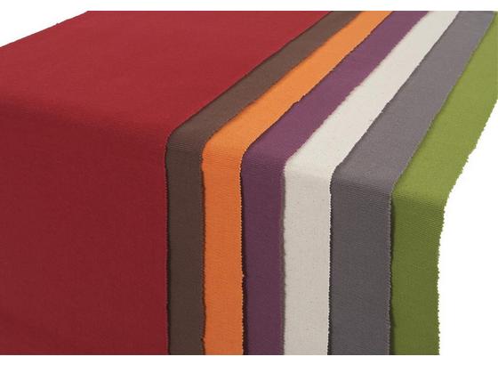 Tischläufer Maren - Anthrazit/Lila, KONVENTIONELL, Textil (38/136cm) - Ombra Tischläufer Maren - Anthrazit/Lila, KONVENTIONELL, Textil (38/136cm) - Ombra