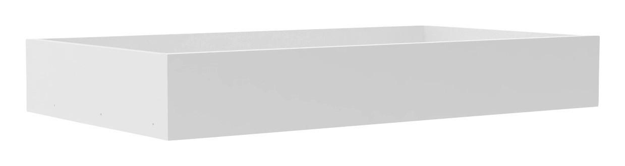 Zásuvka Unit - bílá, Moderní, kompozitní dřevo (87,9cm) - Ondega