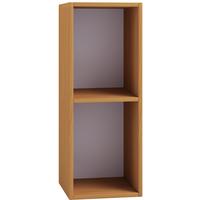 Regál na gramofónové platne Platto, š. 34cm - farba buka, Basics, kompozitné drevo (34/72/30cm) - MID.YOU