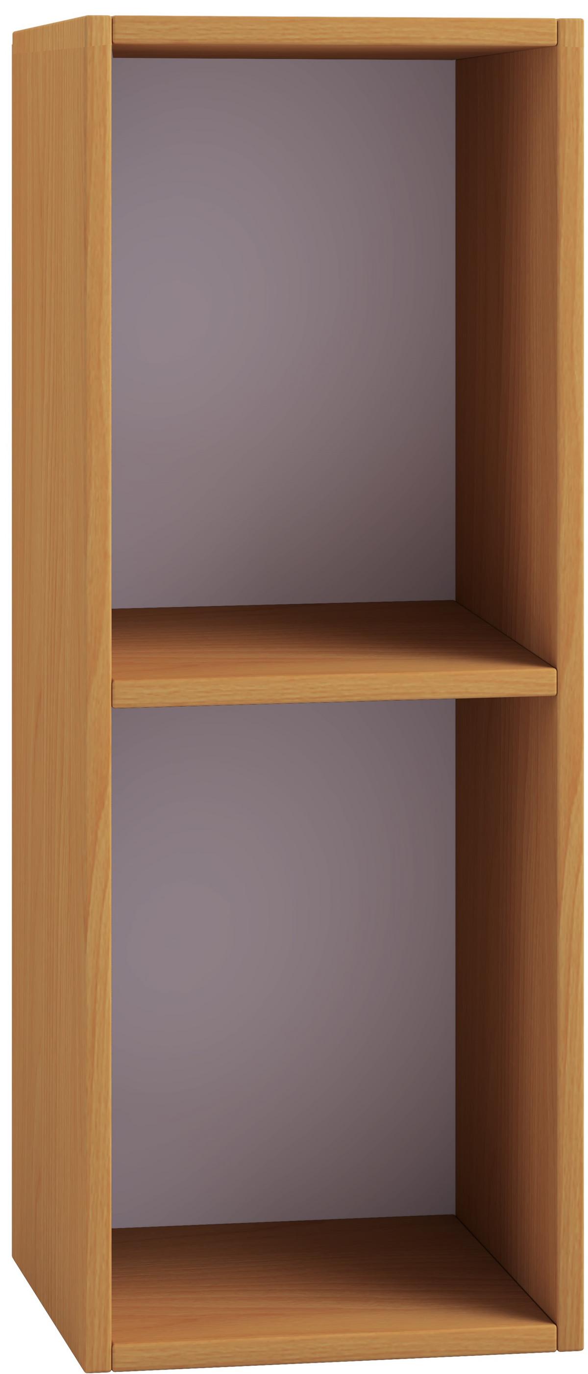 Regál na gramofónové platne Platto, š. 34cm - farba buka, Basics, kompozitné drevo (34/72/30cm) - MID.YOU
