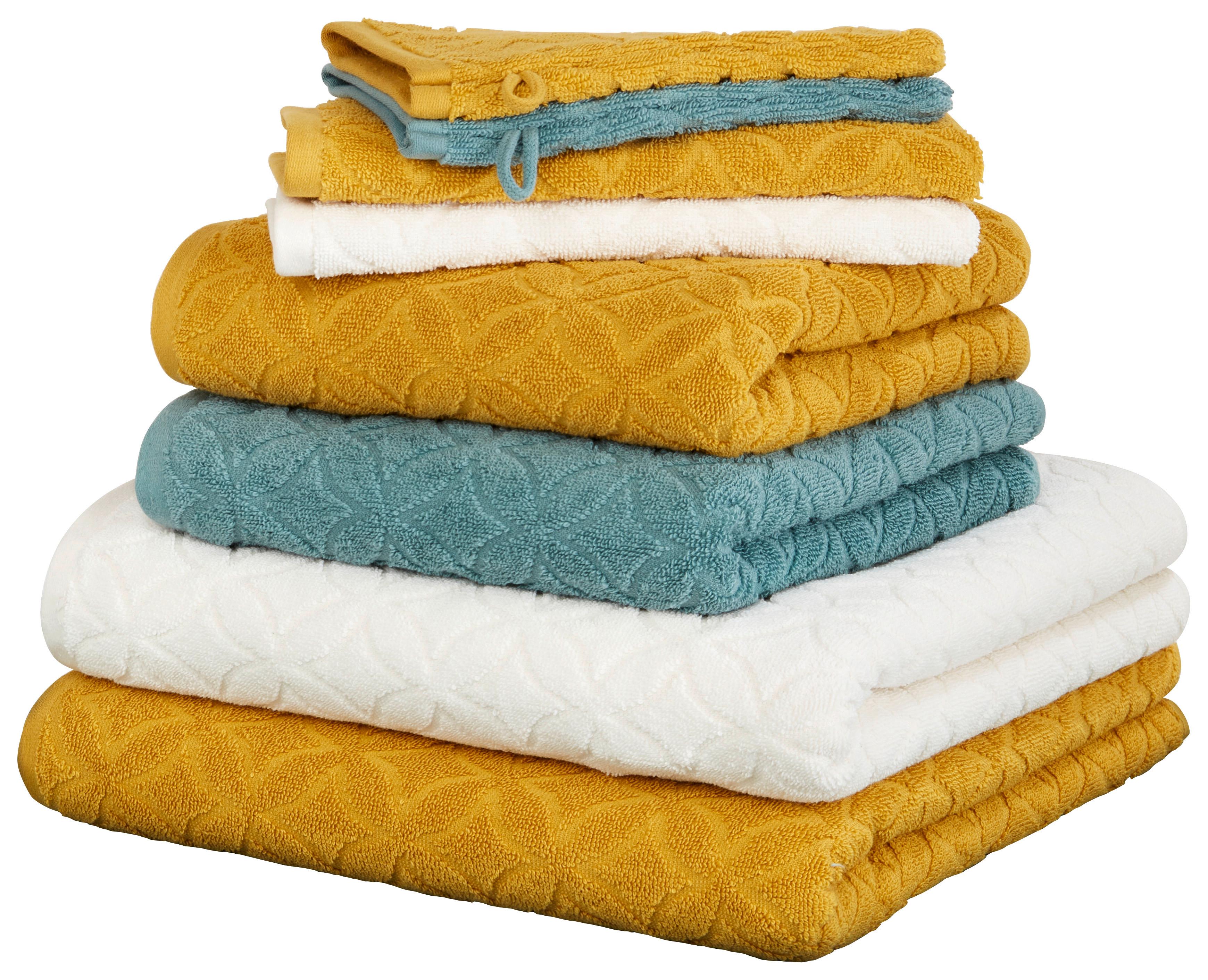 UTERÁK NA RUKY Naime, 50/100cm, žltá - žltá, Lifestyle, textil (50/100cm) - Modern Living