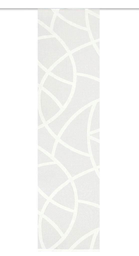 Flächenvorhang Cassé - Ecru, KONVENTIONELL, Textil (60/245cm)