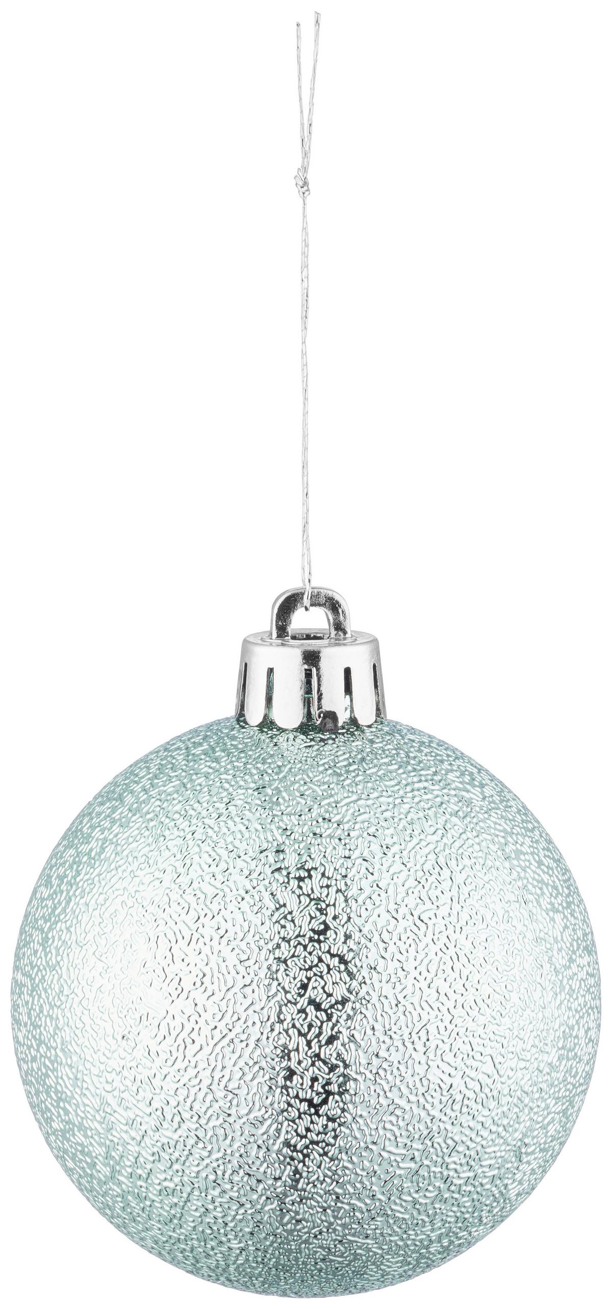 CHRISTBAUMKUGEL-SET Jelena, Grün, 30-teilig - Grün, KONVENTIONELL, Kunststoff (6cm) - Luca Bessoni