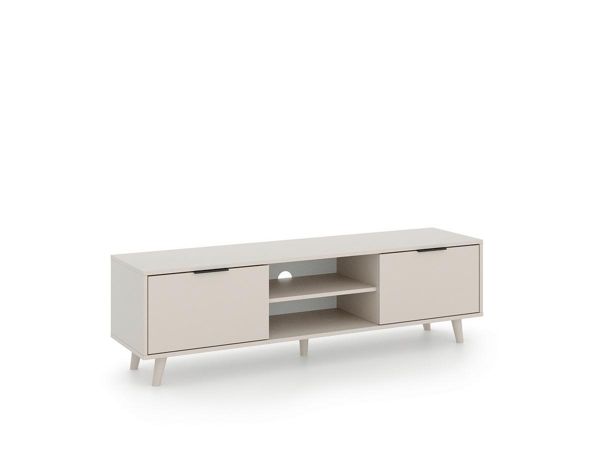 TV Stolík Nordic, š: 154 cm - kašmírová, Modern, kompozitné drevo (154,5/39/44,5cm)