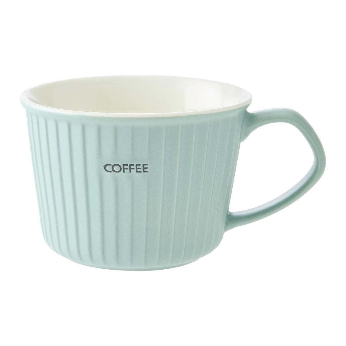 ŠÁLKA MALVIN - CA. 470 ML - hnedá/pastelová modrá, Konventionell, keramika (12.1/8.5cm) - Mömax