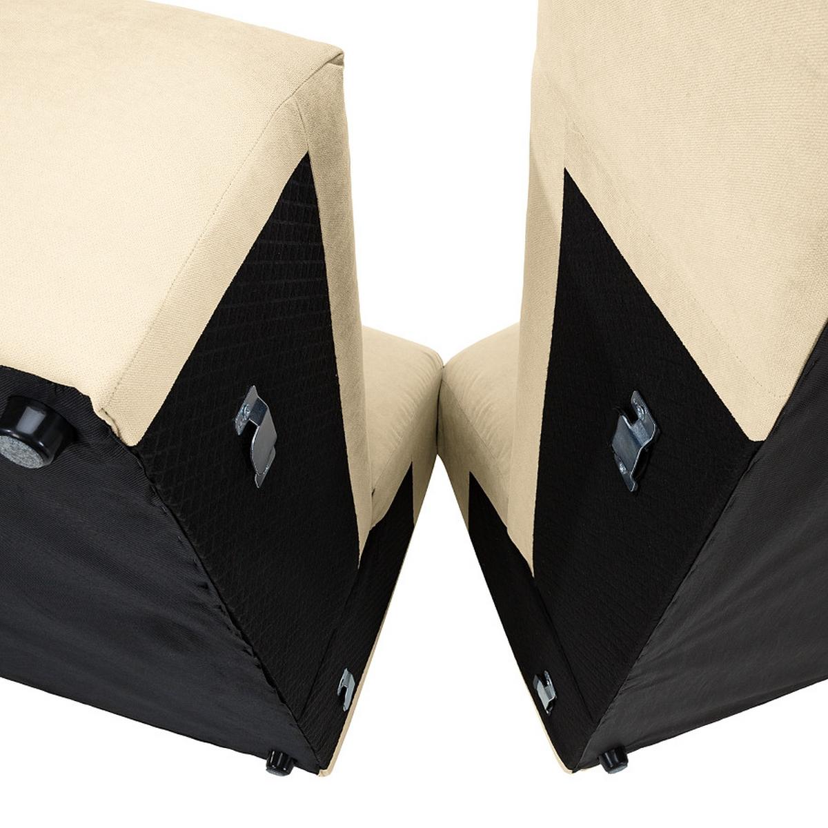 Ecksofa Bolt, Beige S: 160x255 cm - Beige, MODERN, Textil (160/255cm) - Trendmanufaktur