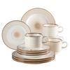 Kaffeeservice Prospero 4 Personen Geschirr Set - Weiß, Basics, Keramik (24,5/24,5/22,5cm) - Mäser