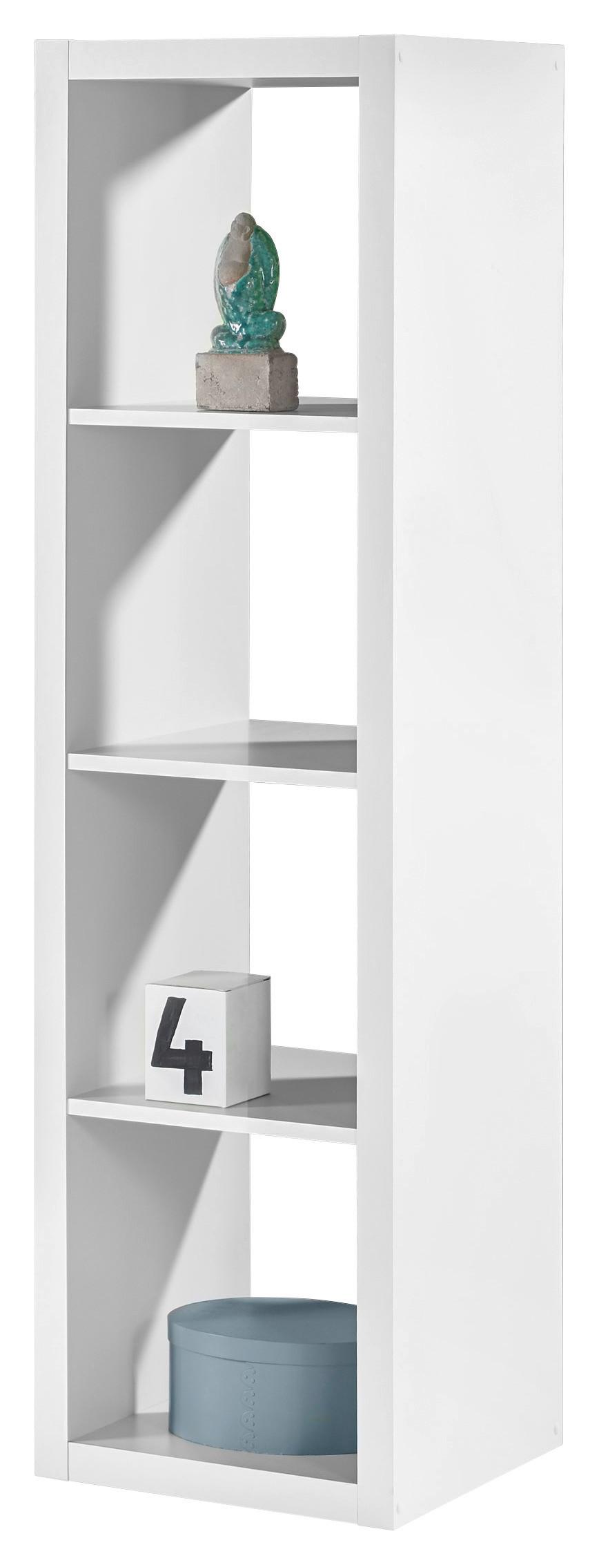 Deliaca Stena Style - biela, Konvenčný, kompozitné drevo (41/147/38cm) - Modern Living