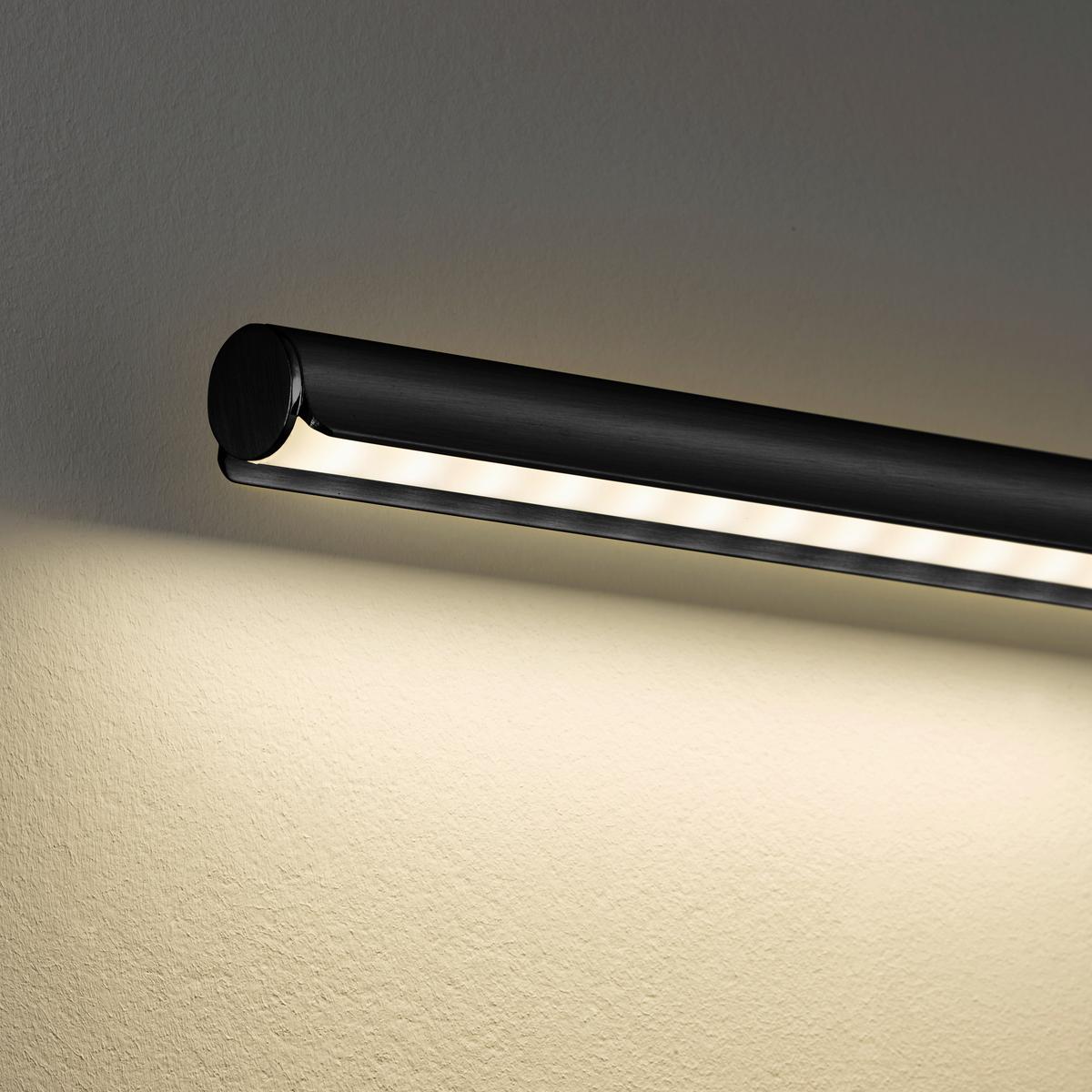LED-Stehleuchte 40408 - Schwarz, Design, Kunststoff/Metall (23/130cm) - Fischer & Honsel