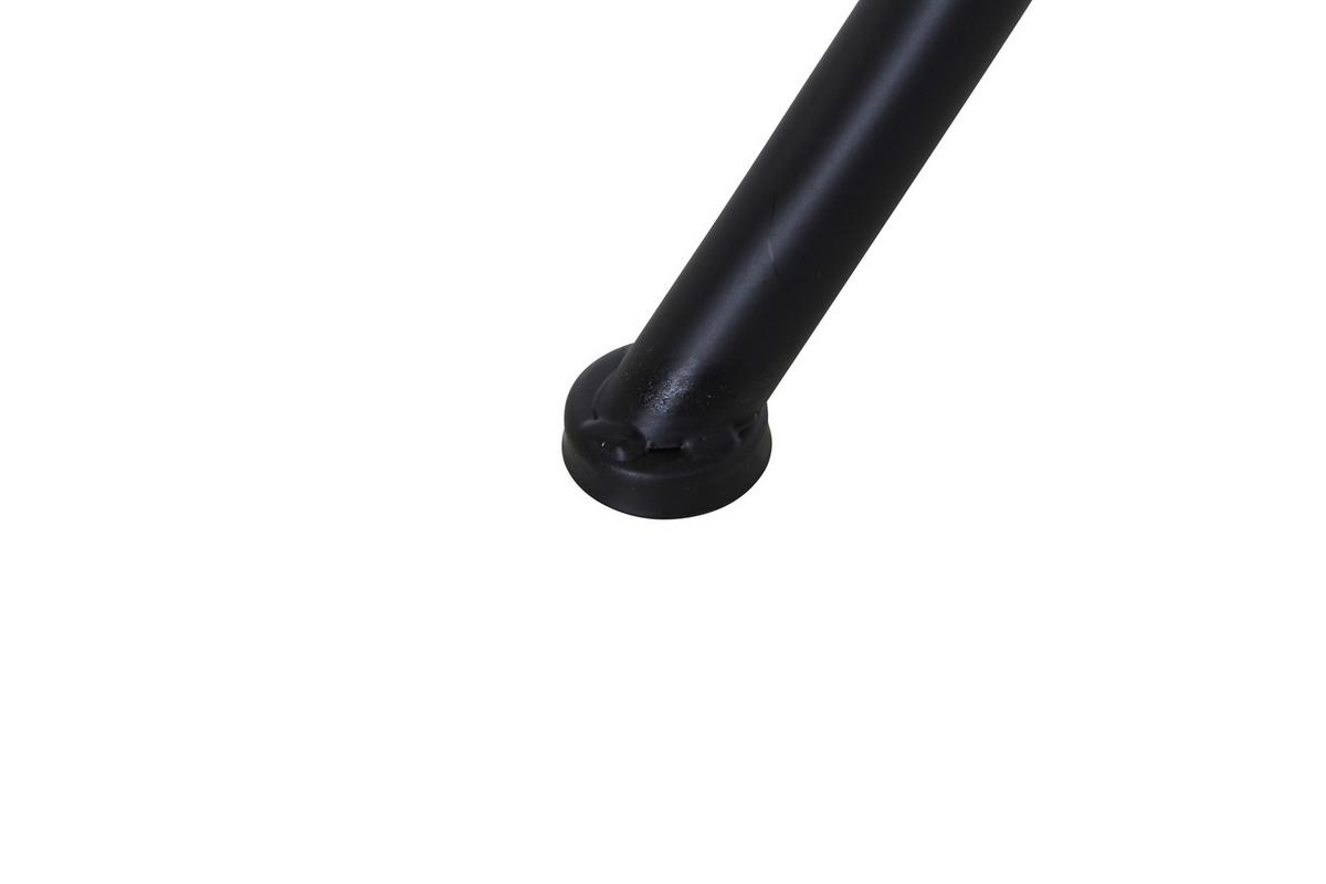 Gartentisch Como Metall/Keramik L 64 cm - Schwarz, KONVENTIONELL, Keramik/Metall (64/64/71cm) - Siena Garden