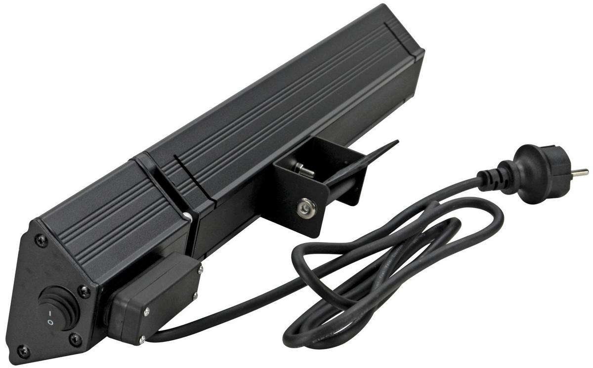 Infrarotstrahler 4402040081996 - Schwarz, Basics, Metall (54/9,4/12,5cm)