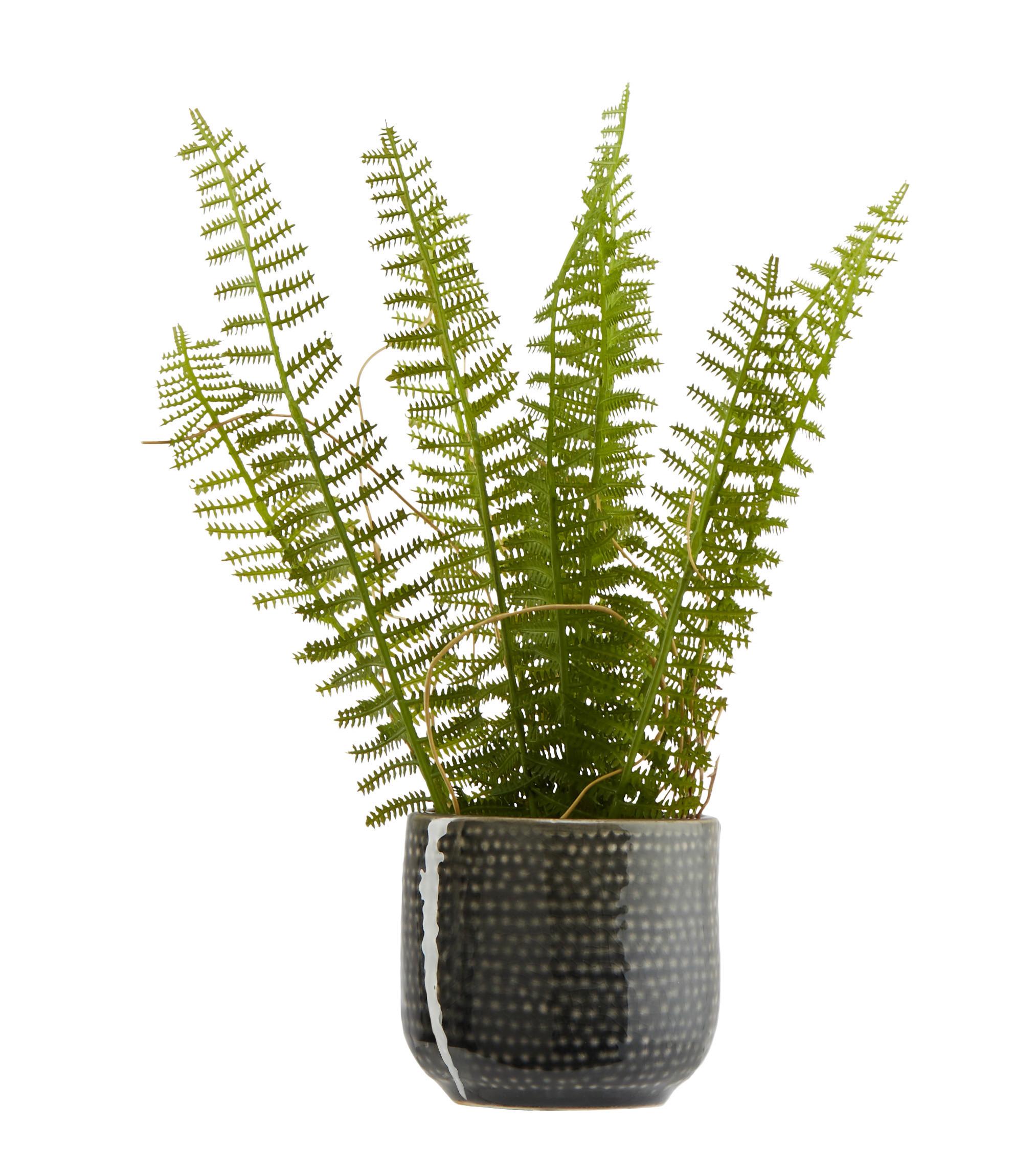 Obal na květináč Mood, Ø/V: 6,5/6,5cm - šedá, keramika (6,5/6,5cm) - Modern Living