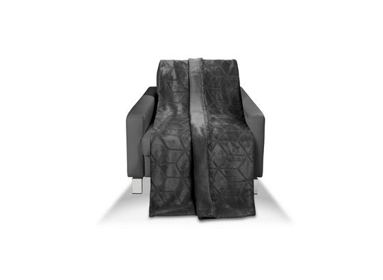 Kuscheldecke Melinda/Talisha - Anthrazit, MODERN, Textil (130/170cm) - Luca Bessoni Kuscheldecke Melinda/Talisha - Anthrazit, MODERN, Textil (130/170cm) - Luca Bessoni