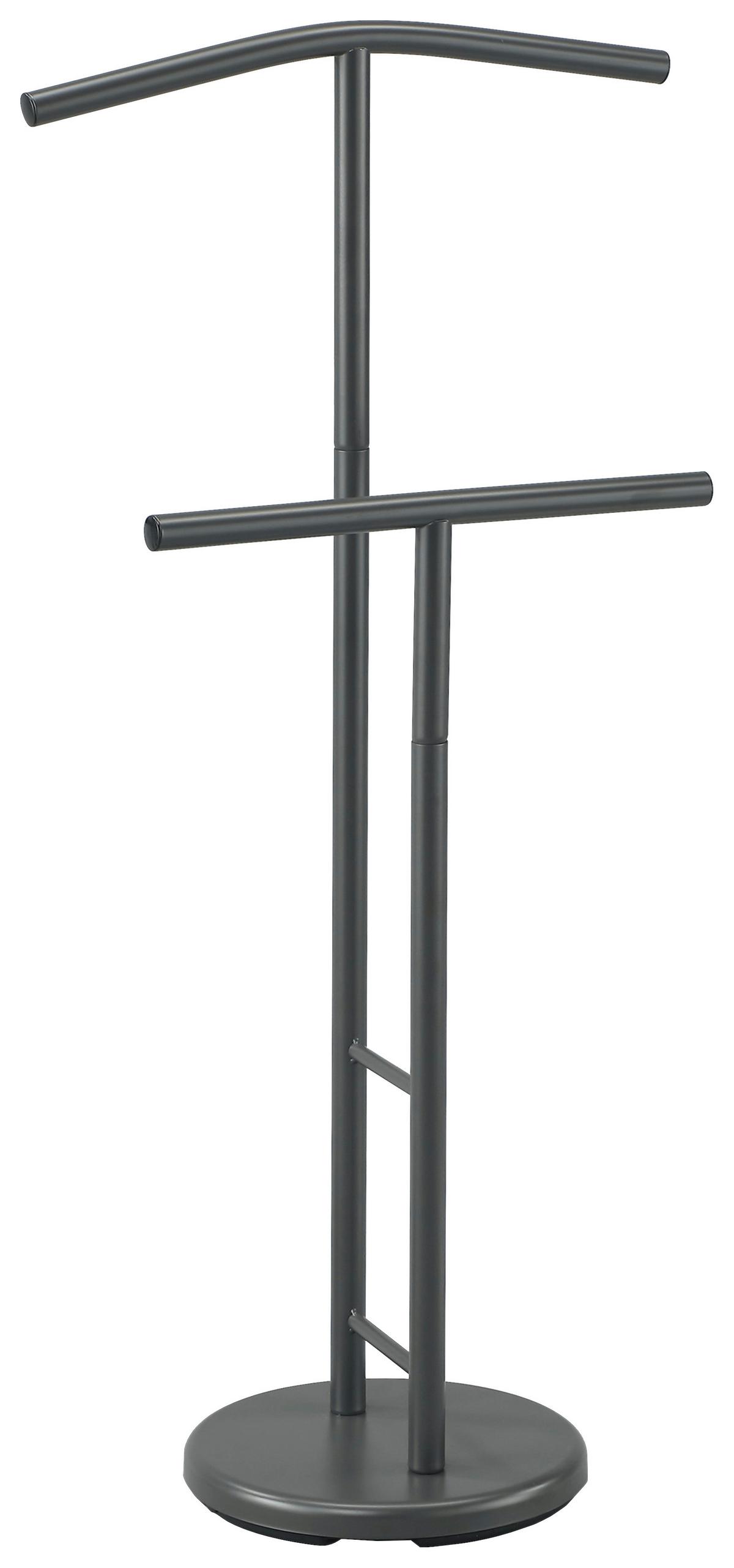Kleiderständer Belinda - Anthrazit, MODERN, Metall (48/105/28cm)