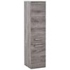Midischrank Stockholm B: 30 cm Grau/Eiche Dekor - Eichefarben/Silberfarben, KONVENTIONELL, Holzwerkstoff (30cm) - Held
