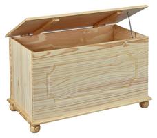 Truhe aus Kiefernholz im Landhaus-Look entdecken Truhe aus Kiefernholz im Landhaus-Look entdecken