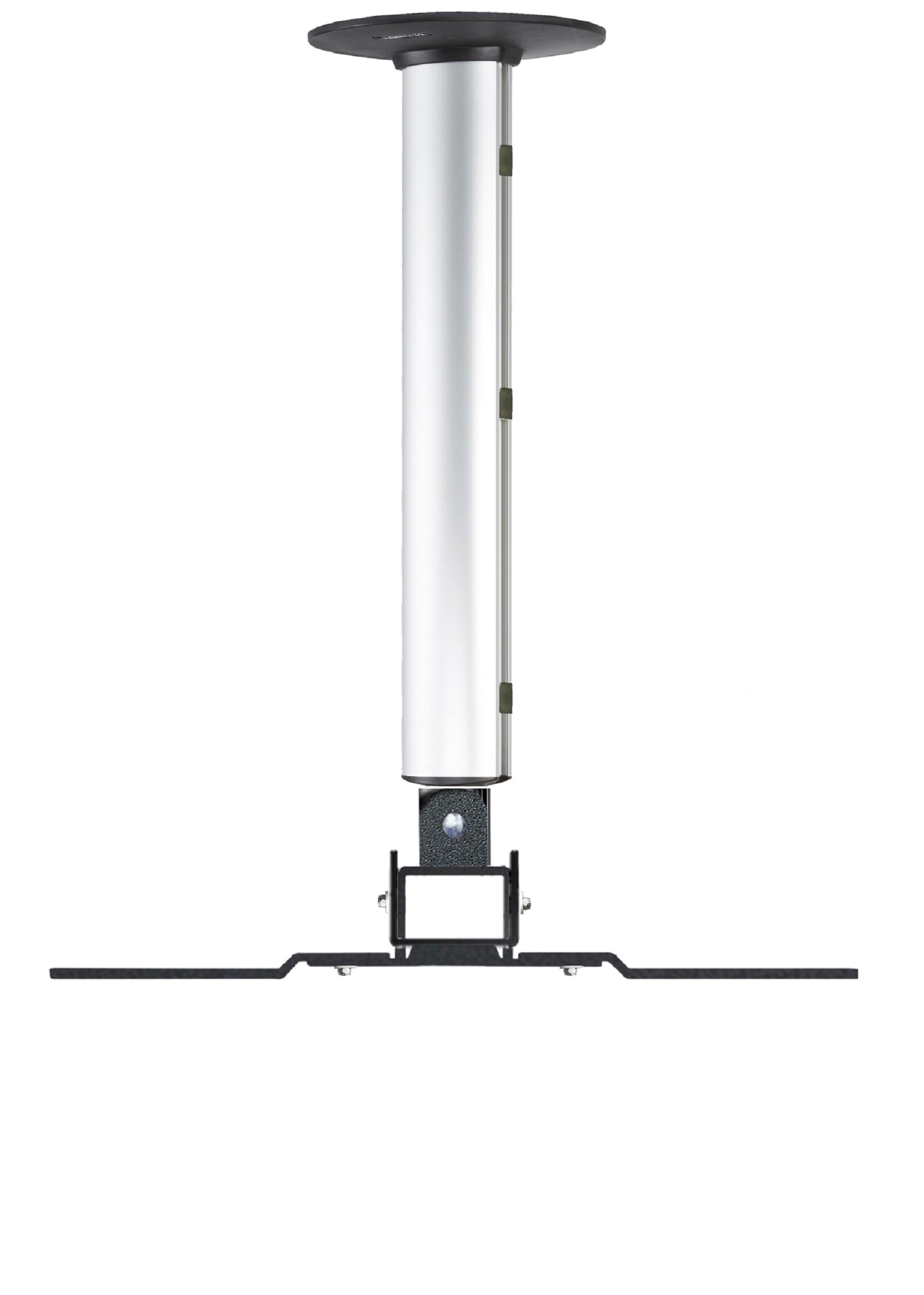 TV- Wandhlaterung Cpm Silberfarben B: 62 cm - Silberfarben, MODERN, Metall (62/45/19cm) - MID.YOU