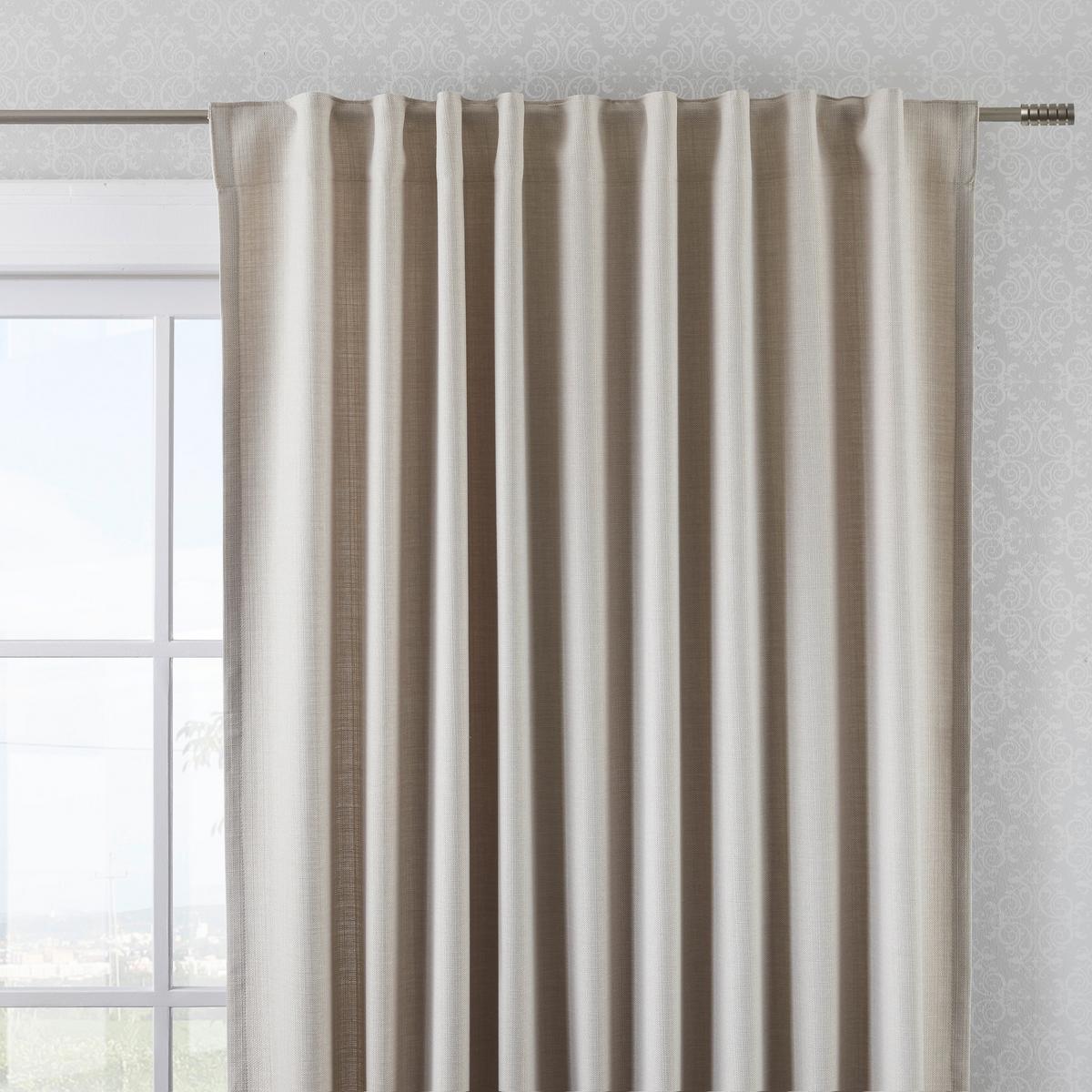HOTOVÝ ZÁVES Leo, 135/255cm, prírodná - prírodná farba, textil (135/255cm) - Premium Living