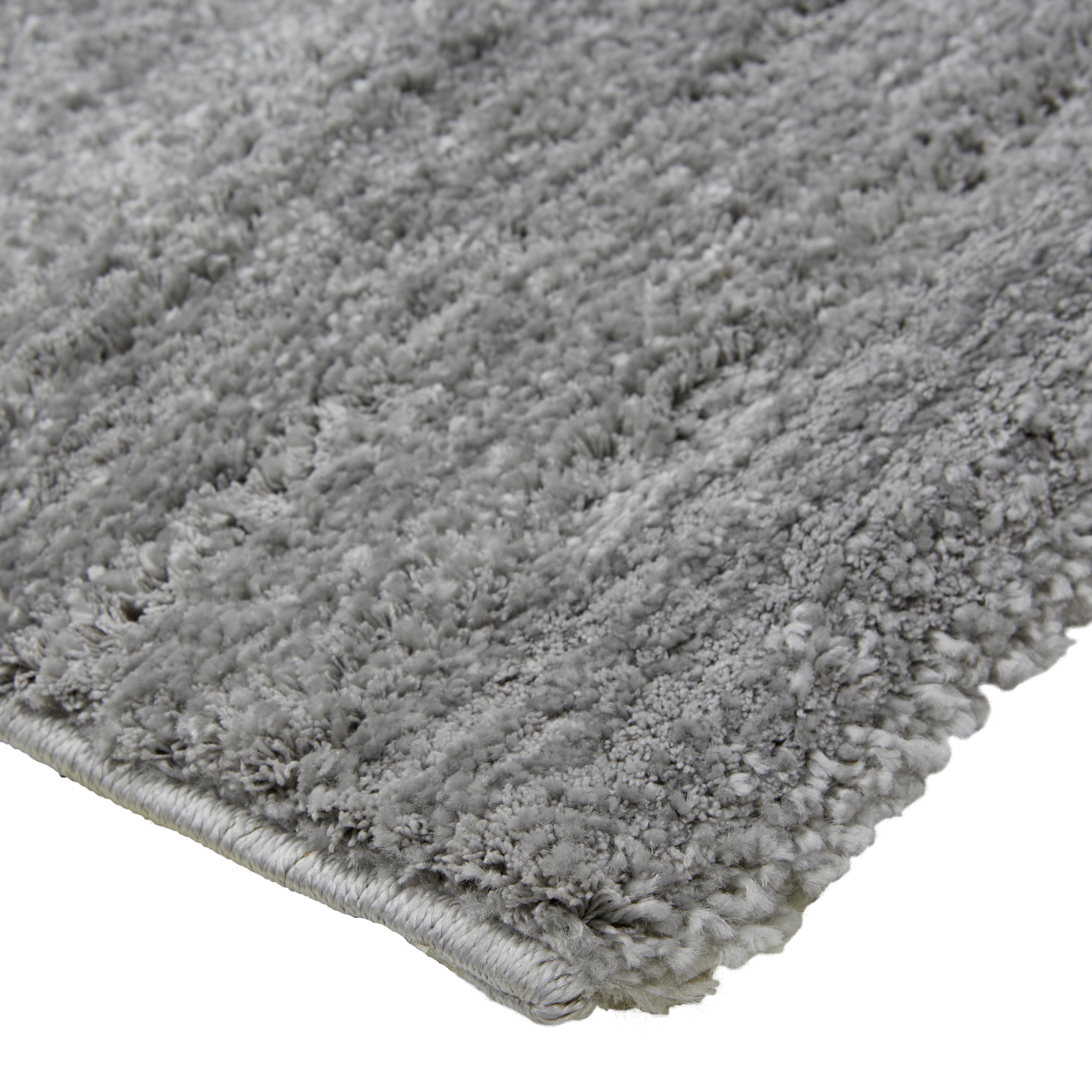 Webteppich Hellgrau Eva 160x230 cm - Hellgrau, ROMANTIK / LANDHAUS, Textil (160/230cm) - James Wood