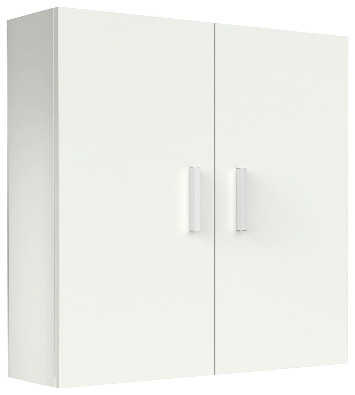 Hängeschrank Zalo Weiß, B: 60cm - Weiß, MODERN, Holzwerkstoff (60/60/18cm) - MID.YOU