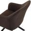 Stuhl Sevilla Grau - Schwarz/Grau, MODERN, Textil/Metall (55,5/82/63cm) - Ombra
