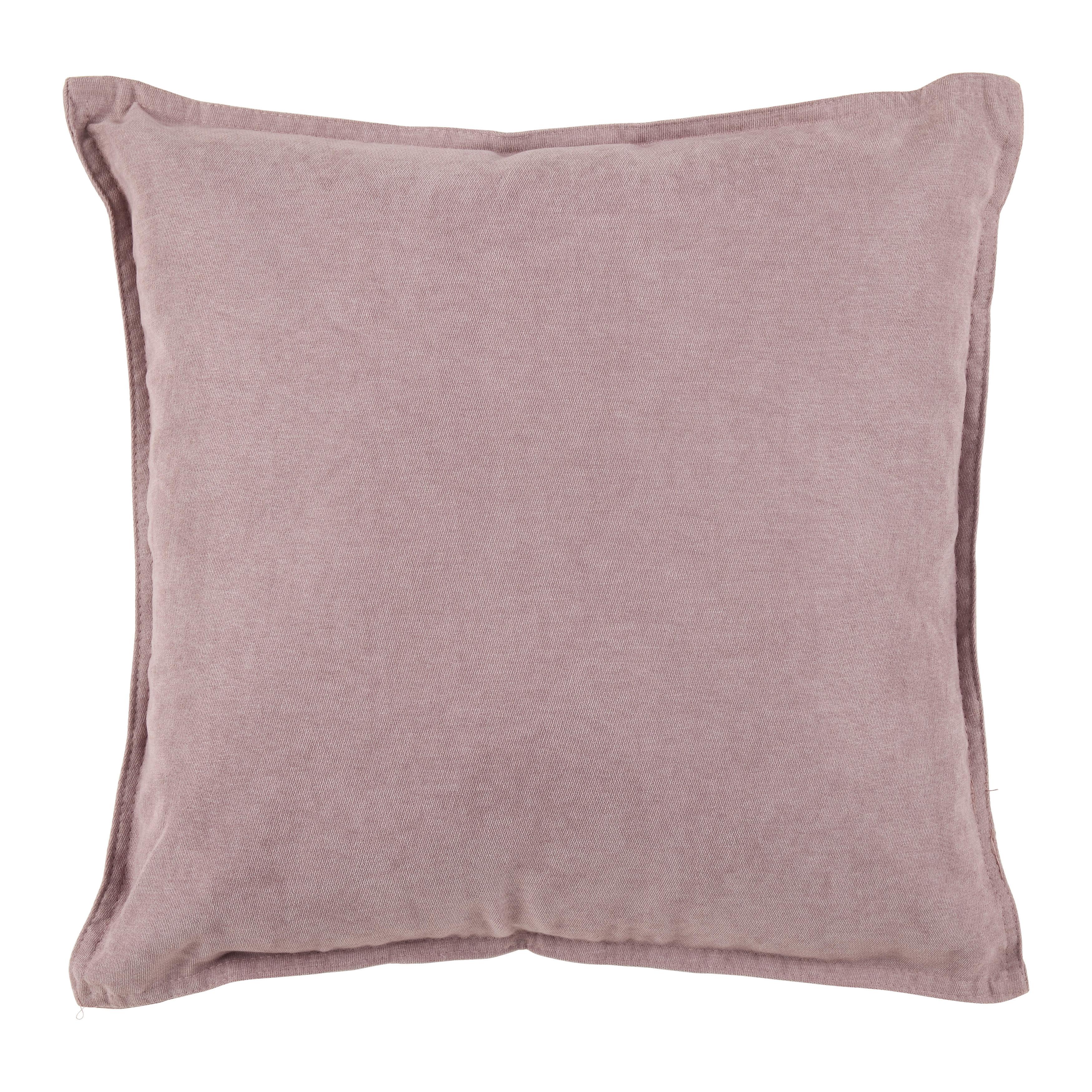 Dekorační polštář Nathi, 45/45cm, mauve - světle fialová, Konvenční, textil (45/45cm) - Modern Living