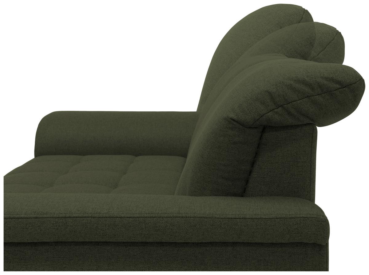 2-sitzer-sofa Kopfteil Verstellbar Franzi Grün - Chromfarben/Grün, KONVENTIONELL, Textil (190/81/105cm) - MID.YOU