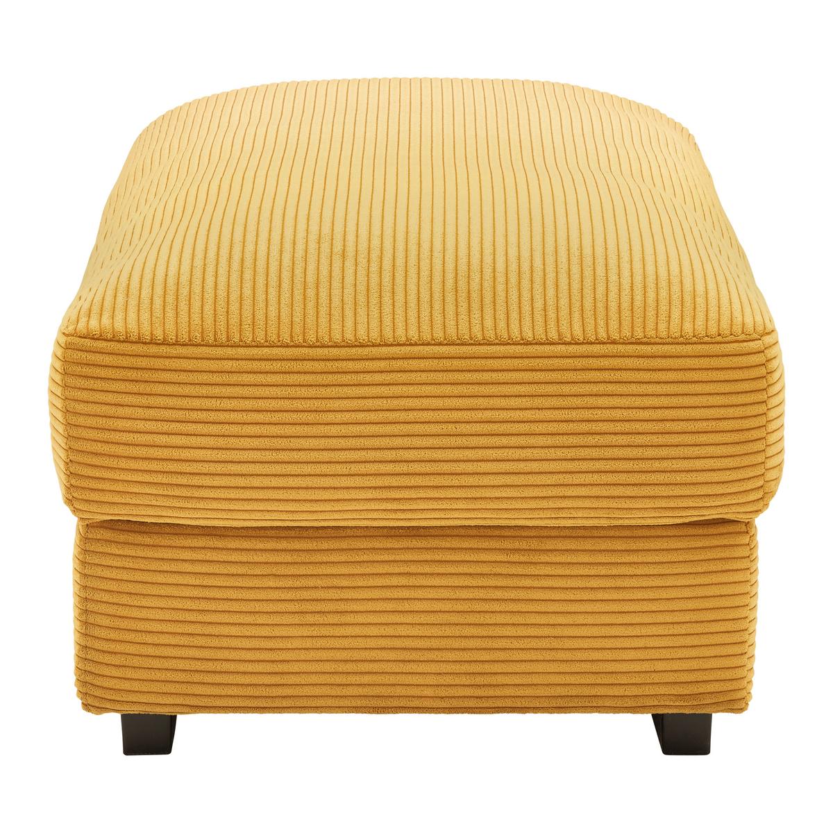 Taburetka PEDRO, horčicovožltý menčester - horčicovožltá, Modern, textil (60/46/110cm) - Mömax
