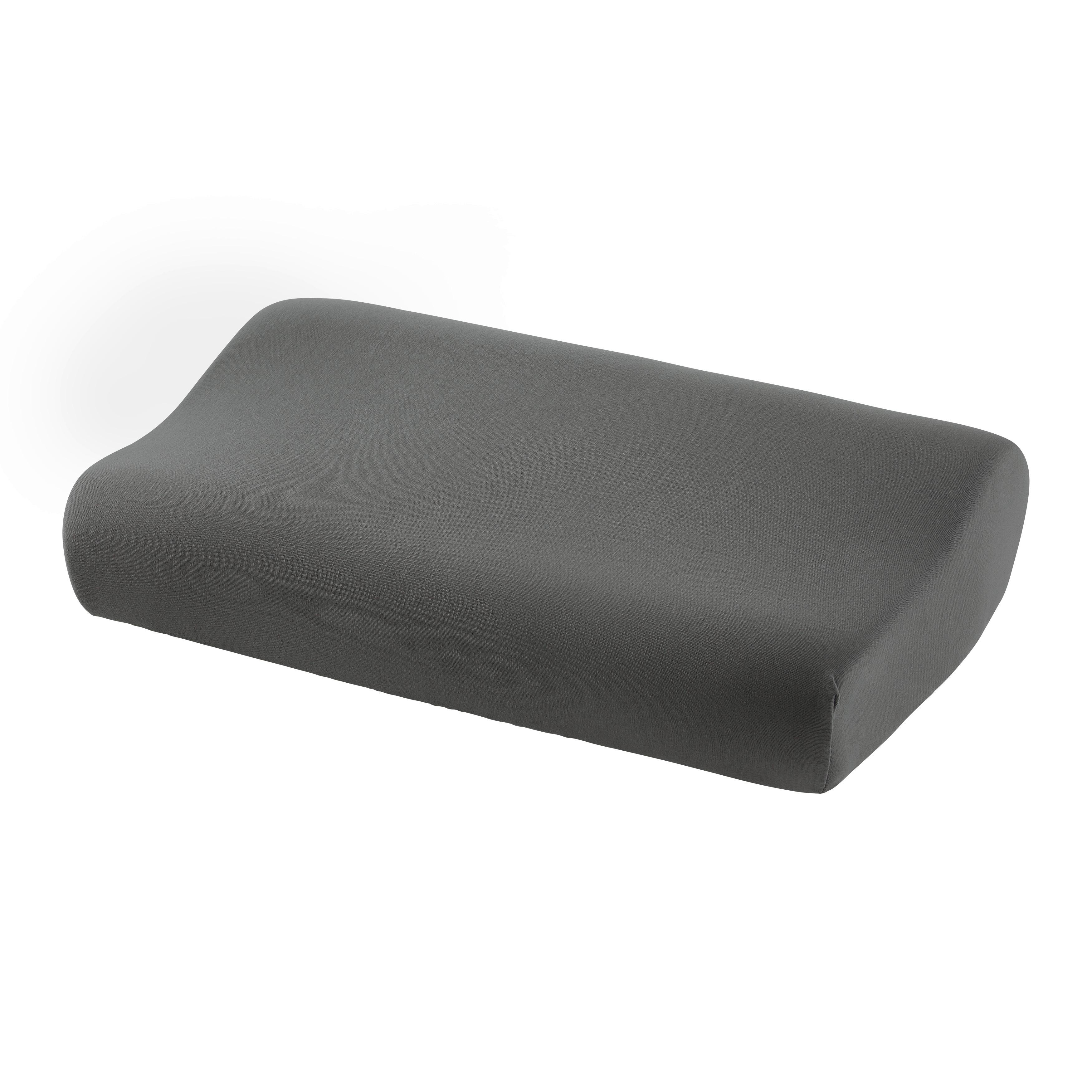 Obliečka na šijový vankúš Paulina, 36/54cm, antracit - antracitová, textil (36/54cm) - Modern Living