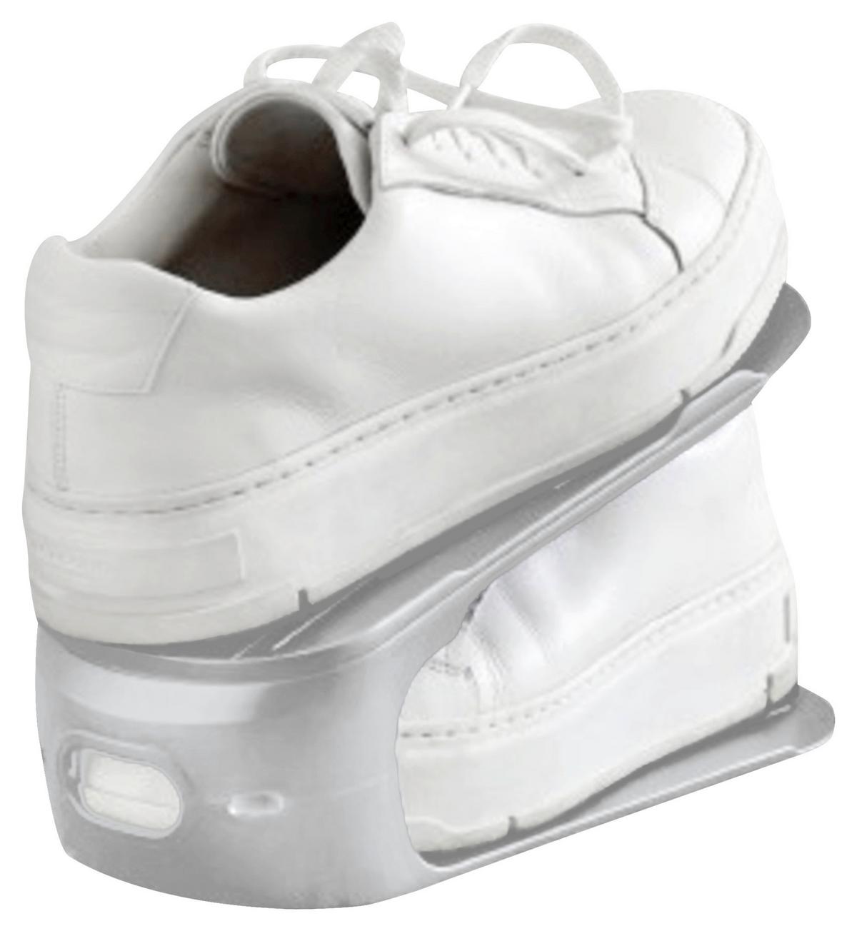 Polica na topánky LEO -EXT- -TOP- - šedá, Konvenční, plast (11/27,5/12,5cm) - Mömax