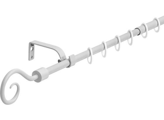 Sada Tyčí Na Závěsy Cenový Trhák - bílá, kov (120/210cm) - Based Sada Tyčí Na Závěsy Cenový Trhák - bílá, kov (120/210cm) - Based