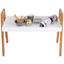 Beistelltisch Scandi Weiß - Naturfarben/Weiß, MODERN, Holz/Holzwerkstoff (62,5/45/32cm) - Ombra Beistelltisch Scandi Weiß - Naturfarben/Weiß, MODERN, Holz/Holzwerkstoff (62,5/45/32cm) - Ombra