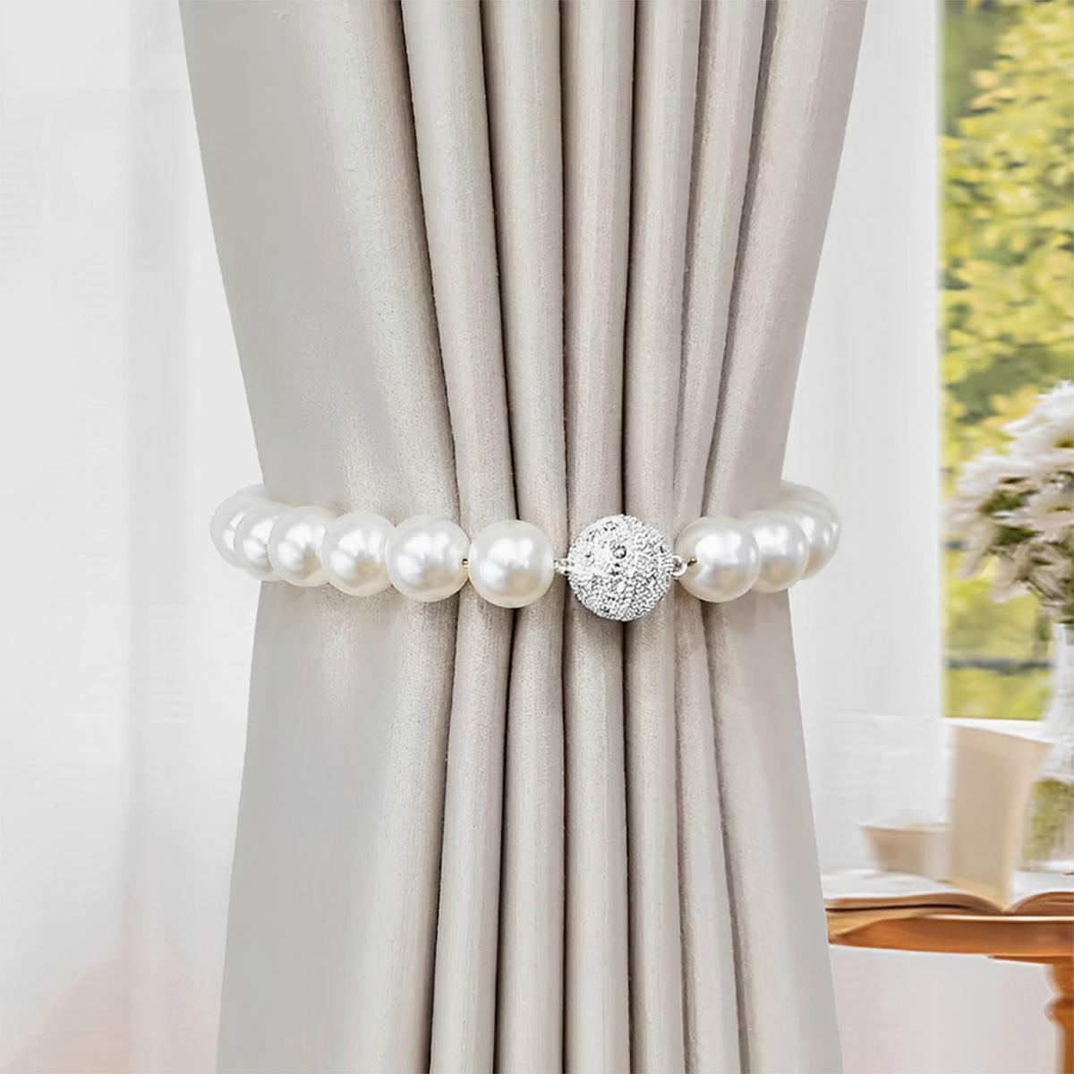 Raffhalter Pearl - Weiß, MODERN, Kunststoff (29cm) - Luca Bessoni