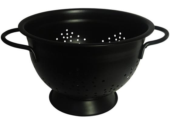 SÍTO KUCHYŇSKÉ BELA - černá, Moderní, kov (33/26/16cm) - Premium Living SÍTO KUCHYŇSKÉ BELA - černá, Moderní, kov (33/26/16cm) - Premium Living