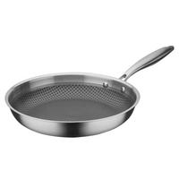 Braftpfanne Inoxxa Black Edelstahlfarben, D: 28cm - Edelstahlfarben, Basics, Metall (28cm) - GSW