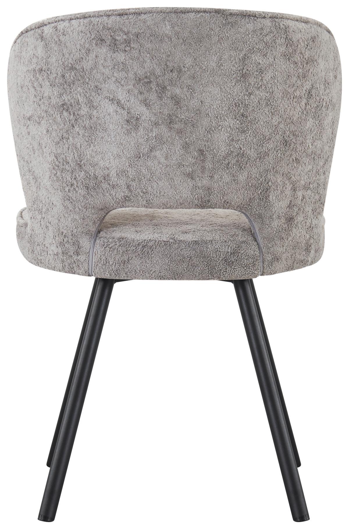 STOLIČKA MINA - čierna/tmavosivá, Design, kov/drevo (52/86/61cm) - Mömax